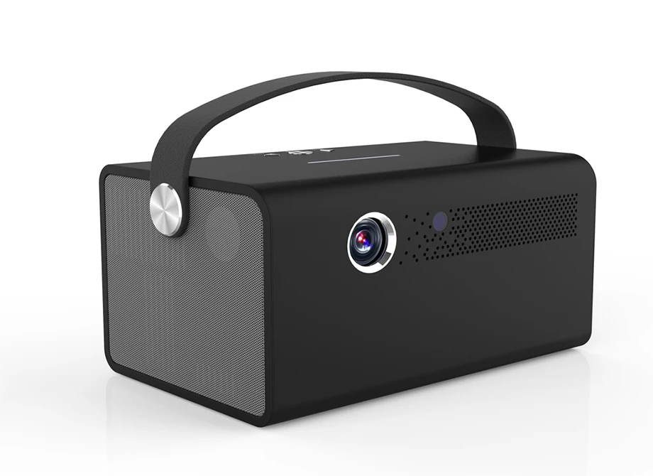 Smartldea New 4K 3D V7 projector android wifi bluetooth proyector portable home smart beamer Build in speaker with Zoom HDMI USB