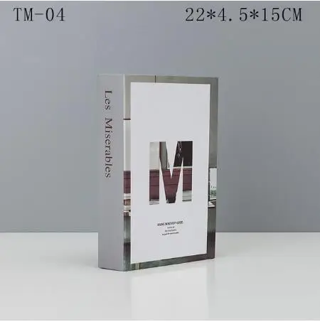 Поддельные книги элегантный орнамент офисная модель фото реквизит украшения