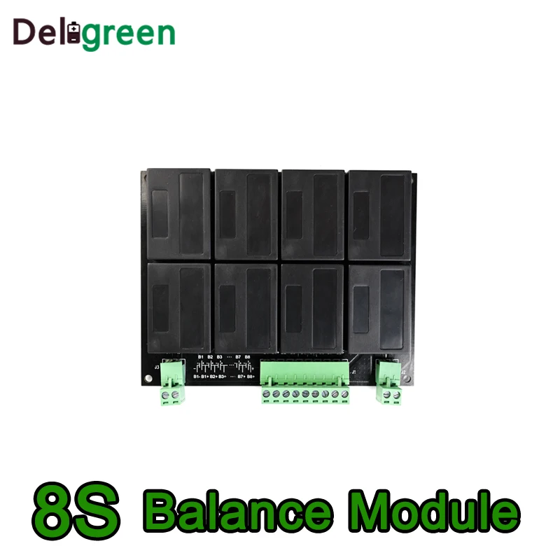 8 S/24 V QNBBM литиевая батарея эквалайзер балансировки BMS для LIFEPO4, LTO NCM LMO 18650 DIY пакет