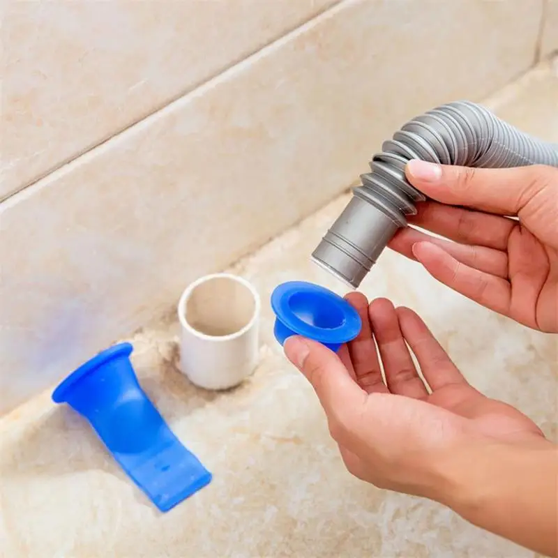 Силиконовое ситечко для чая в форме трубы канализационный фильтр Дезодоратор