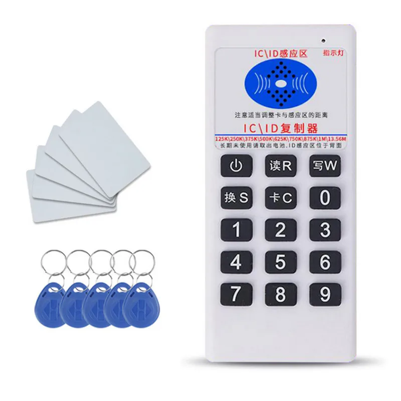 Ручной Дубликатор RFID IC для чтения идентификационных карт 125 кГц с