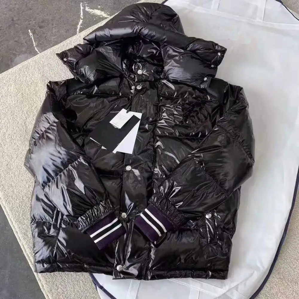 Высокое качество 2019 Бесплатная доставка Женская Мужская куртка Подиум черное