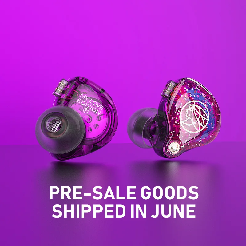 Наушники TFZ 2019 MY Love Edition In Ear Hifi с динамическим драйвером музыкальный монитор