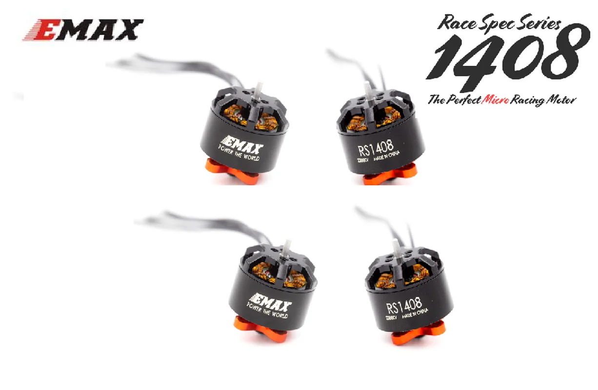 EMAX RS1108 4500KV 5200KV 6000KV 2 3S бесщеточный двигатель для гоночного радиоуправляемого
