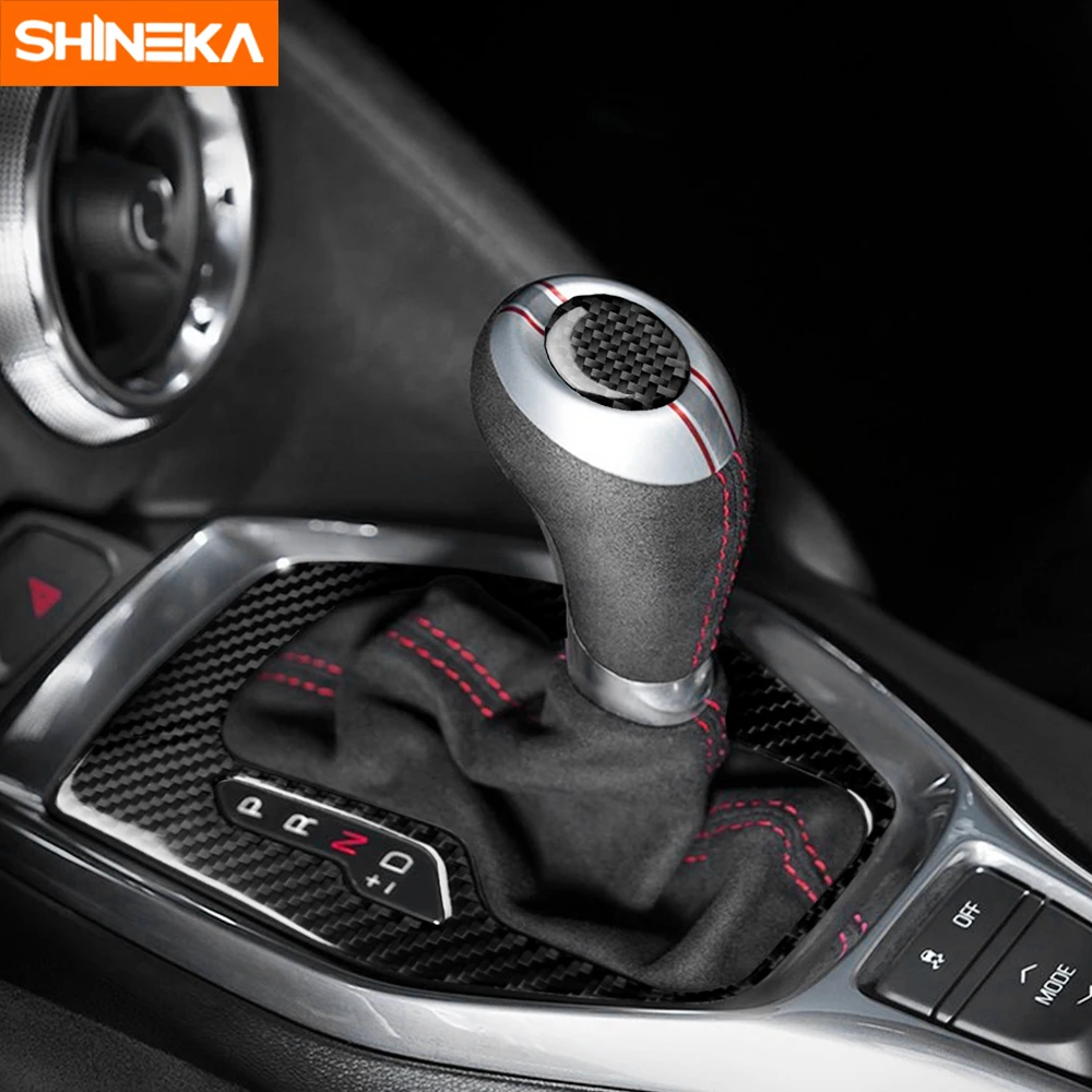 Внутренние молдинги SHINEKA для Chevrolet Camaro панель переключения передач из