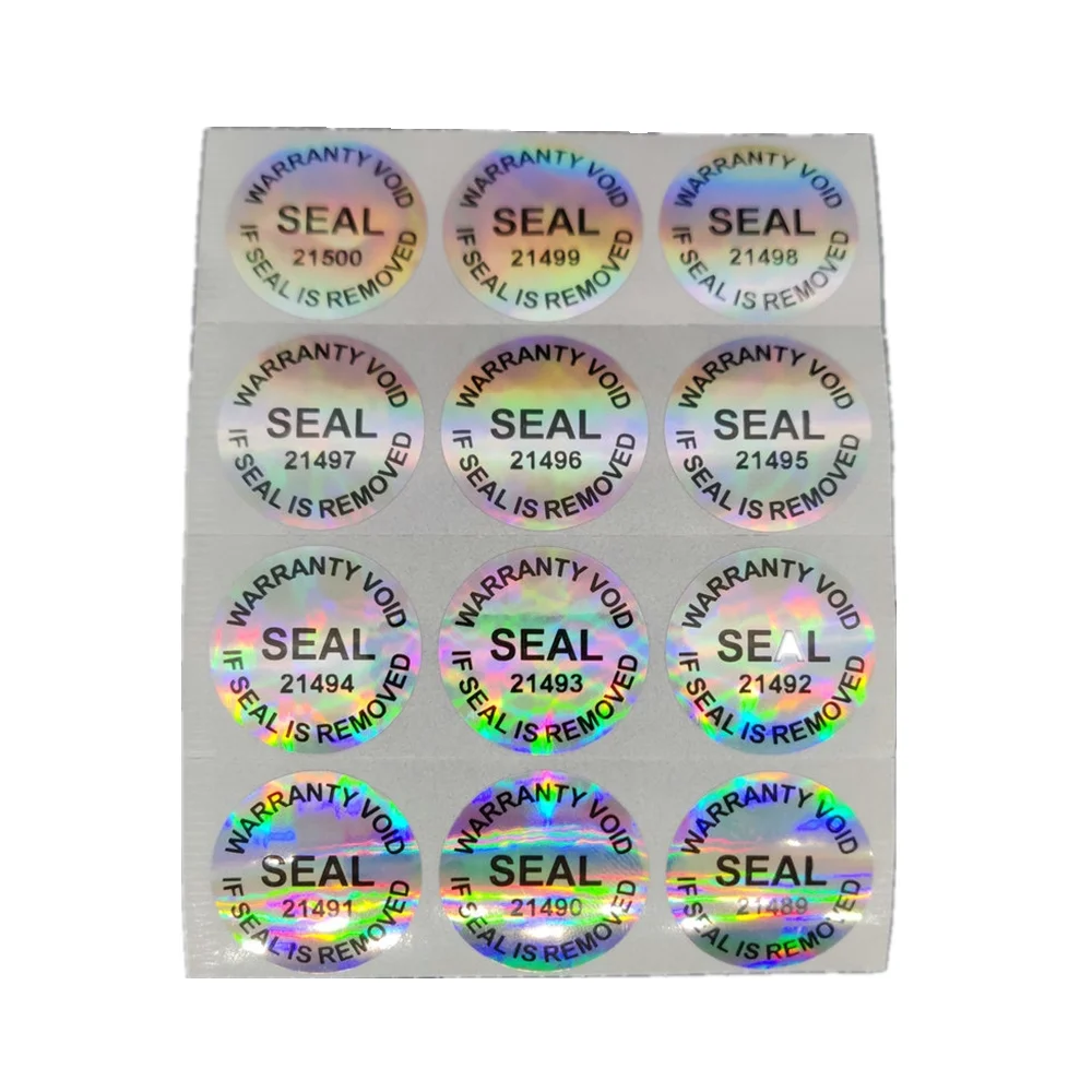 3000 шт. голограммные уплотнительные наклейки 25 мм|Канцелярские наклейки| |