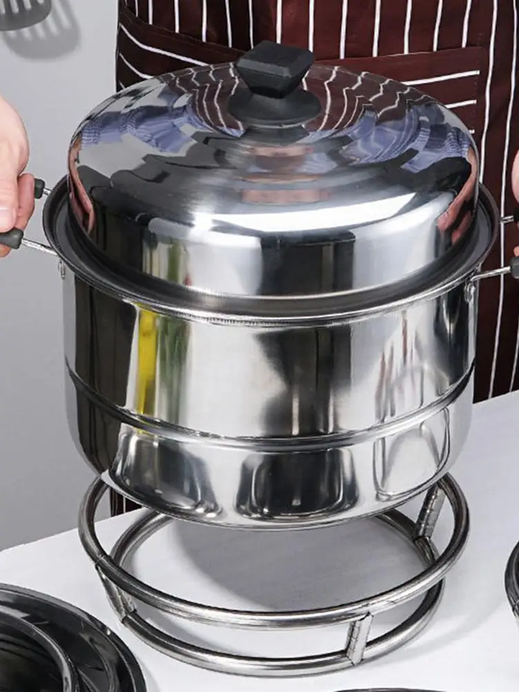 Двухслойный держатель для горшков из нержавеющей стали Теплоизоляционный