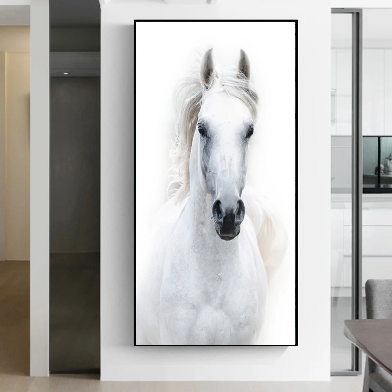 Белый холст в скандинавском стиле белый плакат с современным принтом настенные