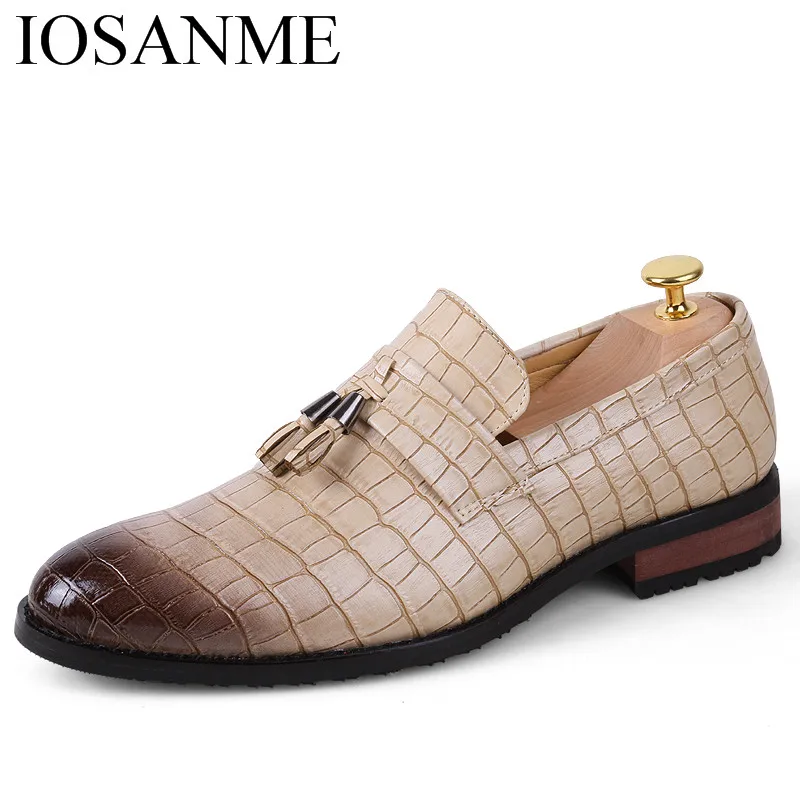 Туфли-оксфорды мужские из змеиной кожи роскошные элегантные итальянские деловые