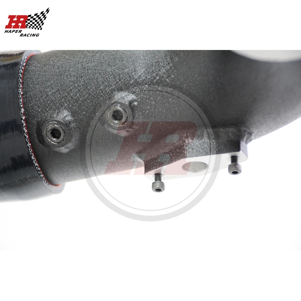 Алюминиевая впускная турбозарядная труба HP RACING 2 75 дюйма + усилительная для