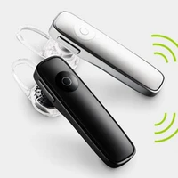 m165 wireless bluetooth compatible earphone in ear single mini earbud hands free call stereo music headset with mic for phones