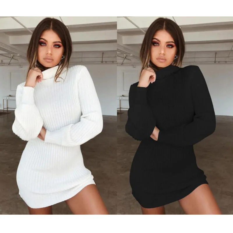 S-2XL Модный зимний осенний Женский Повседневный вязаный джемпер с длинными