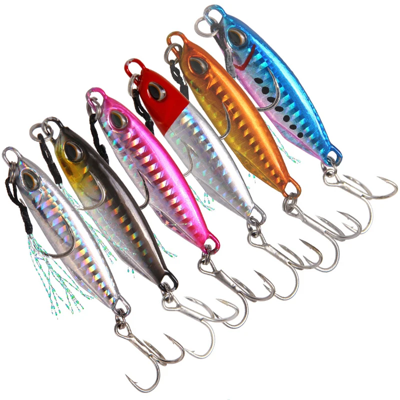 Металлические блестки рыболовные приманки 16g/32g 50 мм/65 мм Crankbait джиг Shads ложка