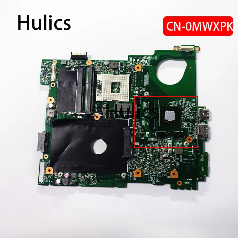 Материнская плата Hulics используется для ноутбука DELL N5110 CN-0MWXPK 0MWXPK MWXPK 48.4IE07.021 HM67 GT525M DDR3.