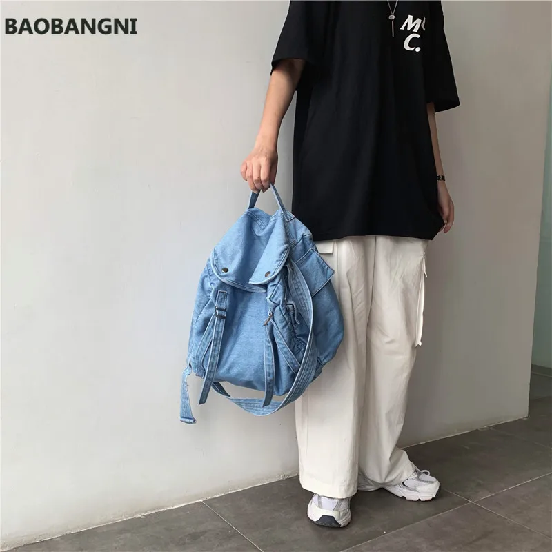 Big Capacity Solid Color Canvas Bag Female Messenger Bag For Women Shoulder Bag  Designer High Quality Crossbody Bag Sac A Main