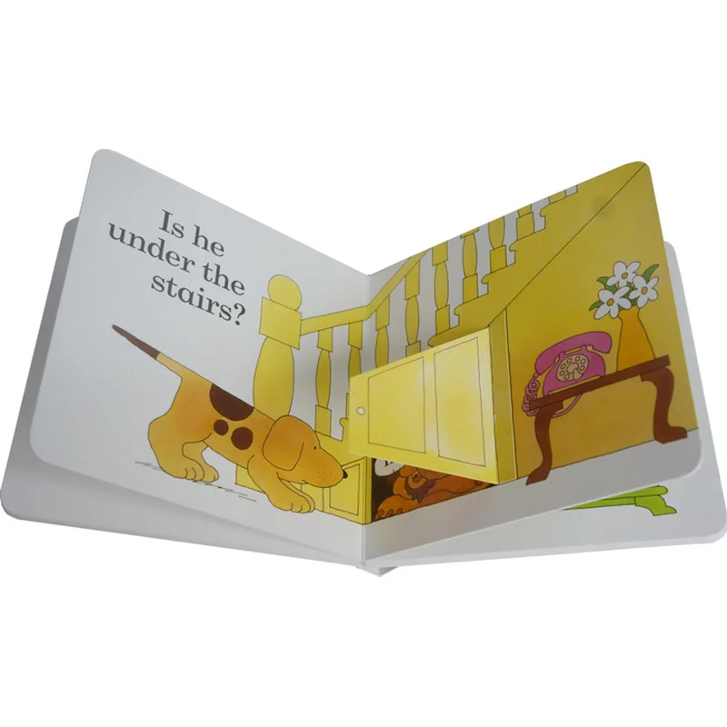 Детские Обучающие английские 3d книжки с откидной крышкой книга рассказами