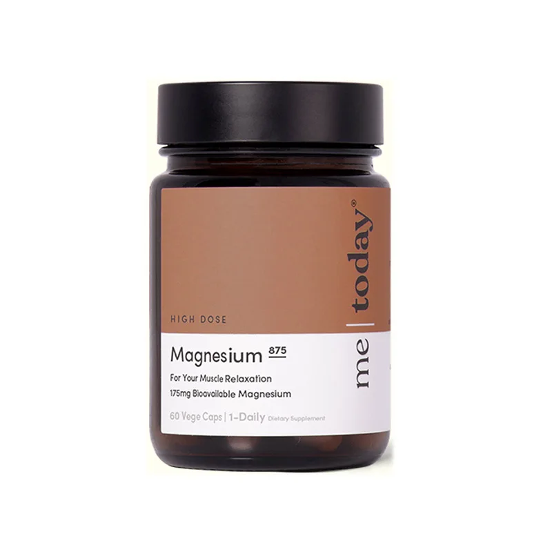 

Me today Magnesium Capsules 60 Capsules/Bottle Free Shipping