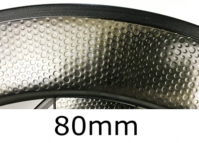 80mm tubular Бескамерная автомобильная шина 45/50/58/80 мм улыбающегося Гольф поверхности Углеродные Диски велосипед довод Трубчатые колеса специальной тормозной поверхности - Цвет: 80mm tubular