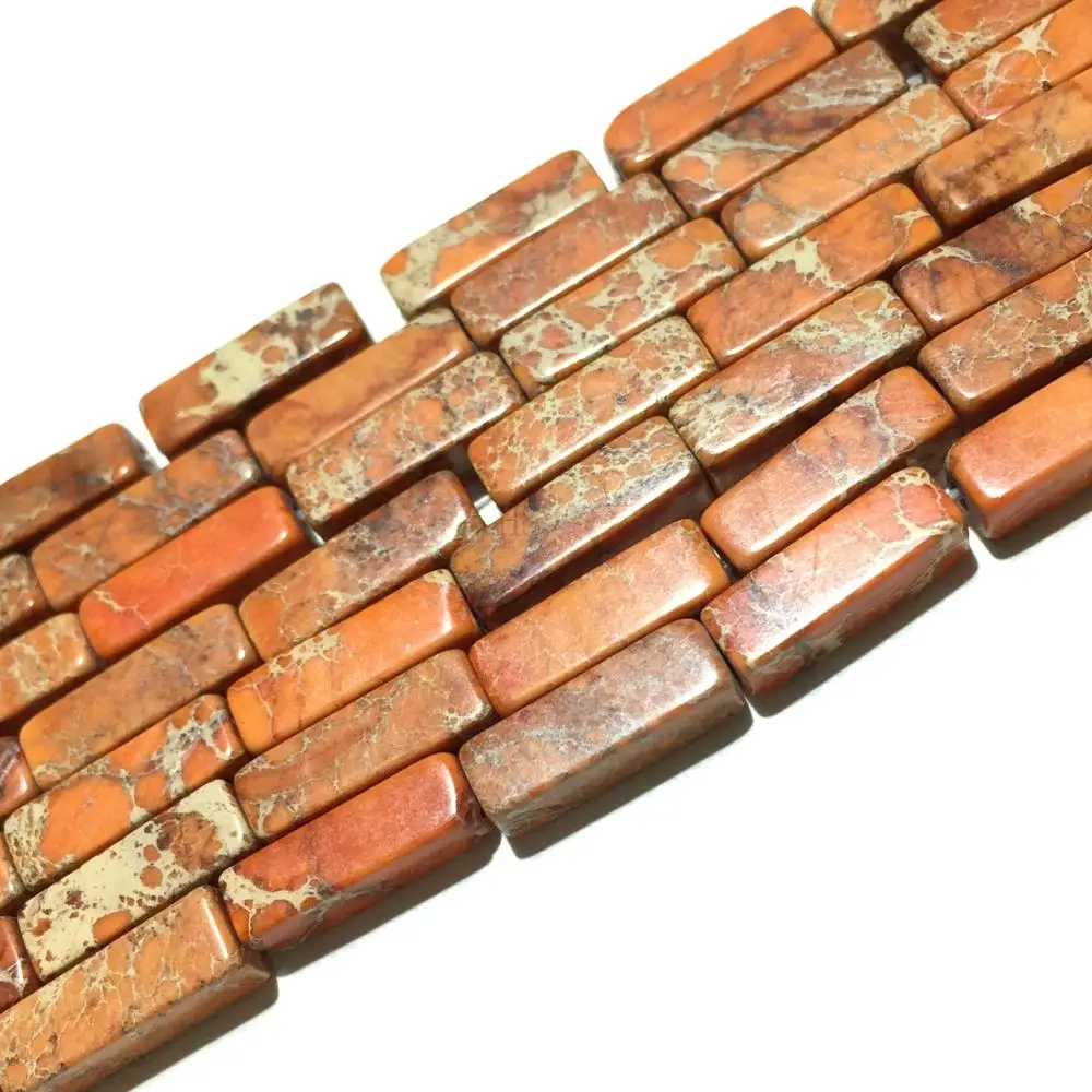 

Orange Assorted Type Assorted Color Loose Stone Beads Healing Energy Gemstone Jewelry Bracelet Necklace Earring Design 4x13.5mm