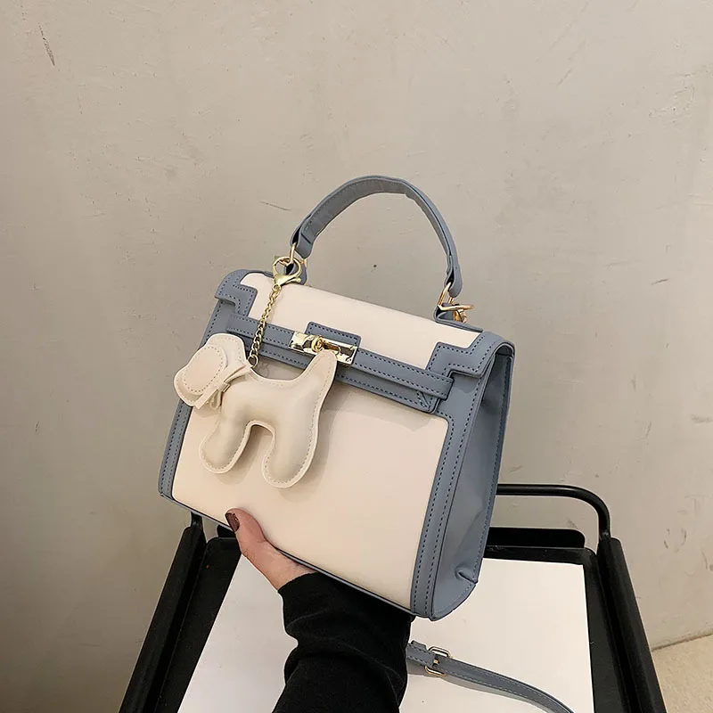 

Female Messenger Bag Fashion Youth Girl Shoulder Bag PU Leather Personality Everyday Small Bags Wide Shoulder Strap XBL1368