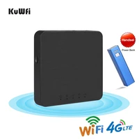 kuwfi 4g lte outdoor travel router wireless portable router 150mbpsaccess pointoutdoor live streaming mobile in pocket