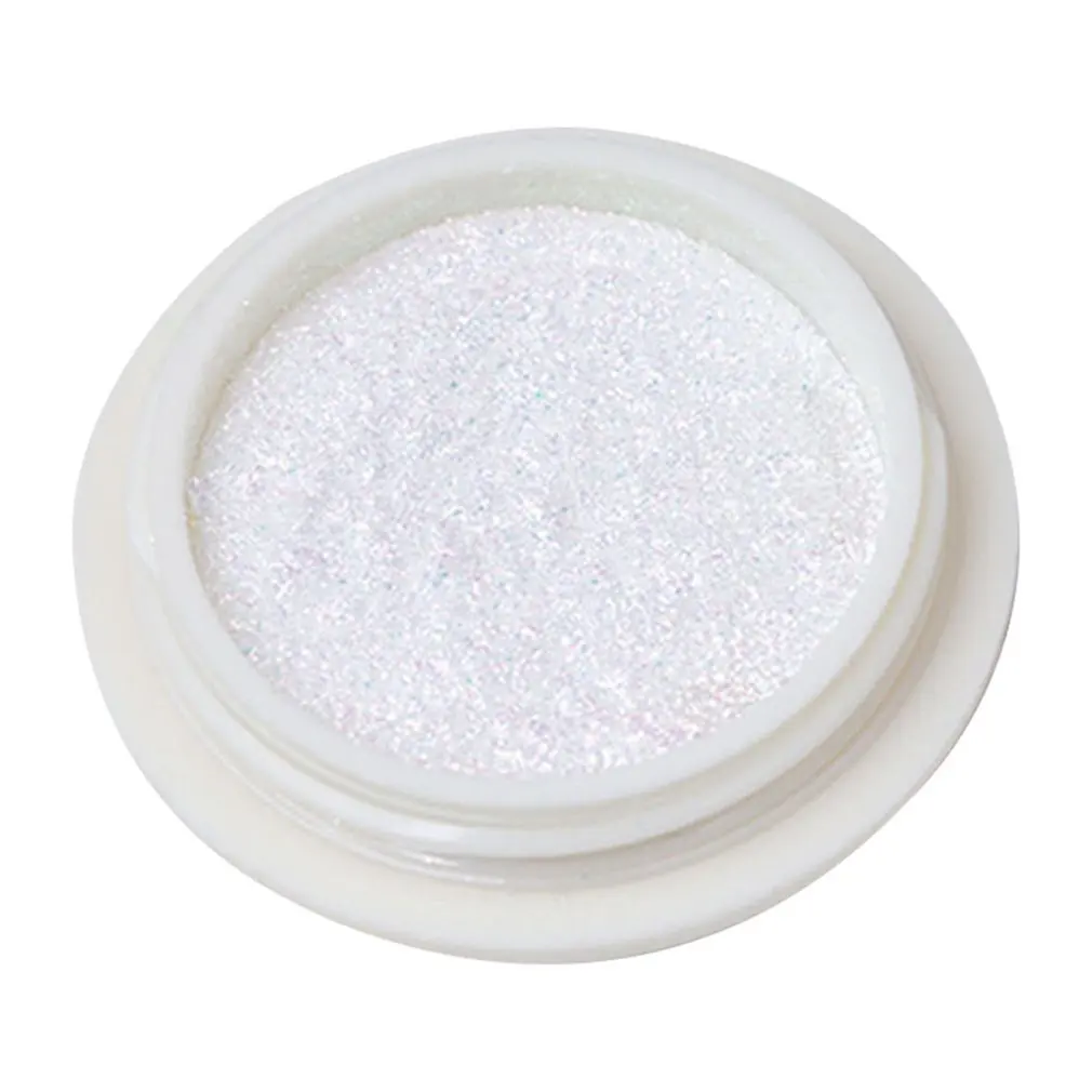 Блестящий титановый порошок для ногтей зеркальная мука зеркальный супер тонкий