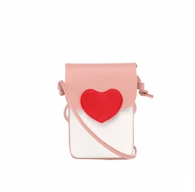 Женская Повседневная сумка-мессенджер в форме сердца Осень-зима 2019 | Багаж и