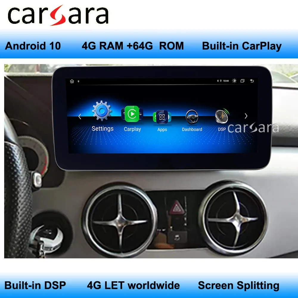 Головное устройство для Mercedes GLK Android X204 навигация автомобильная Видеосистема