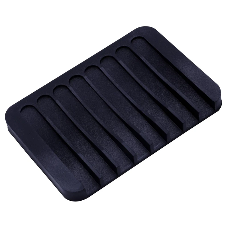 Топ 6 шт набор силиконового мыла для душа держатель прямоугольник вогнутый 3