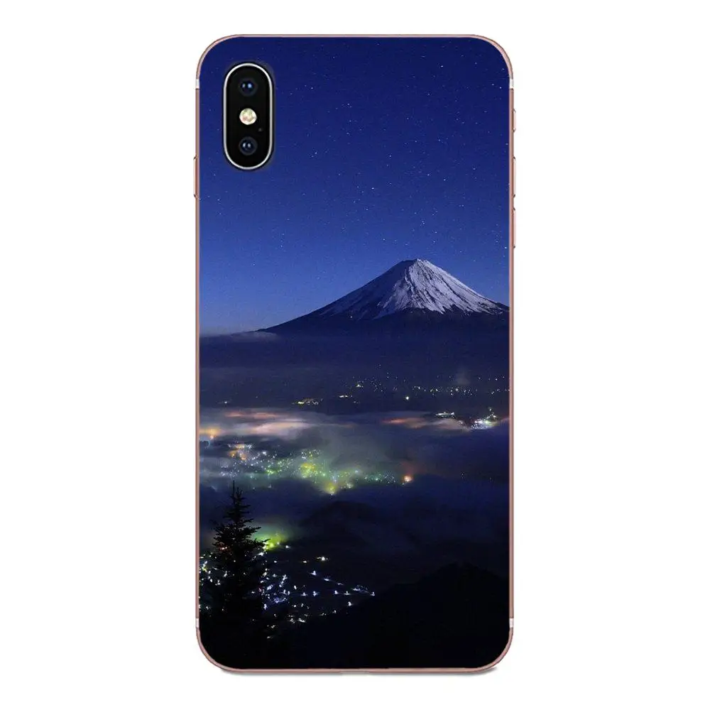 Для huawei Honor 4C 5A 5C 5X6 6A 6X7 7A 7C 7X8 8C 8S 9 10 10i 20 20i Lite рro телефонные чехлы вишня в цвету Фудзи