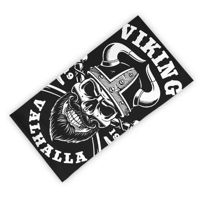 Шарф-Балаклава в стиле викингов подвеска на голову с черепом маска для лица