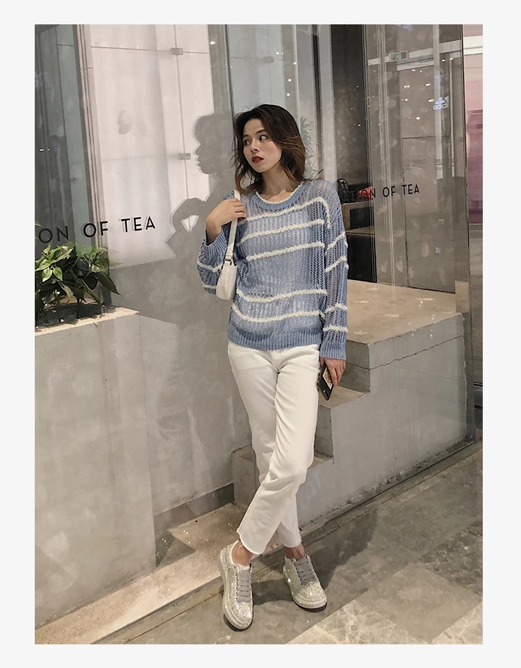 

Full Crystal Thick-soled Woman Sports Shoes Fashion Genuine Leather Lace-Up Med Shoes for Spring Sutumn White Black Shoes