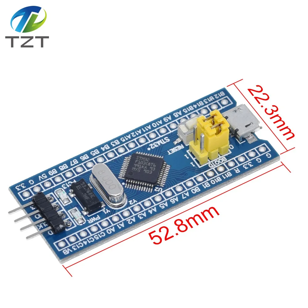 TZT STM32F103C8T6 ARM STM32 минимальная система развития STM модуль для arduino
