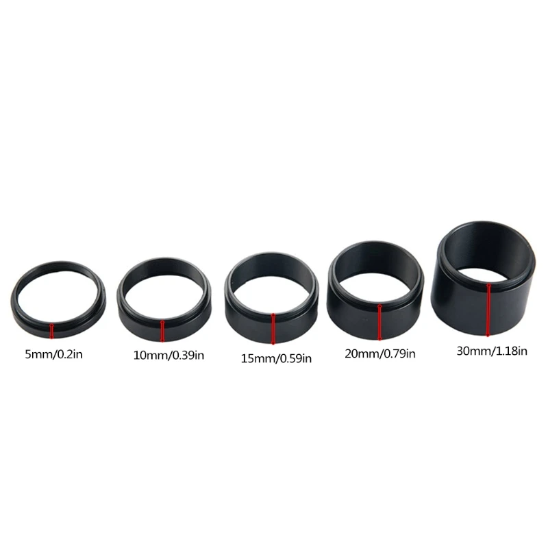 

M42x0.75 Thread Focal Length Extension Tube Kits 3/5/7/10/12/15/20/30mm For Astronomical Telescope photography T2 Extending 40JB