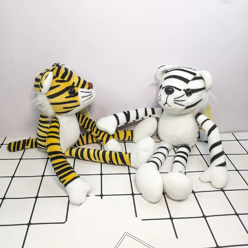 Новая крутая подвеска 23 см с милым тигром плюшевая Подвеска со знаком зодиака