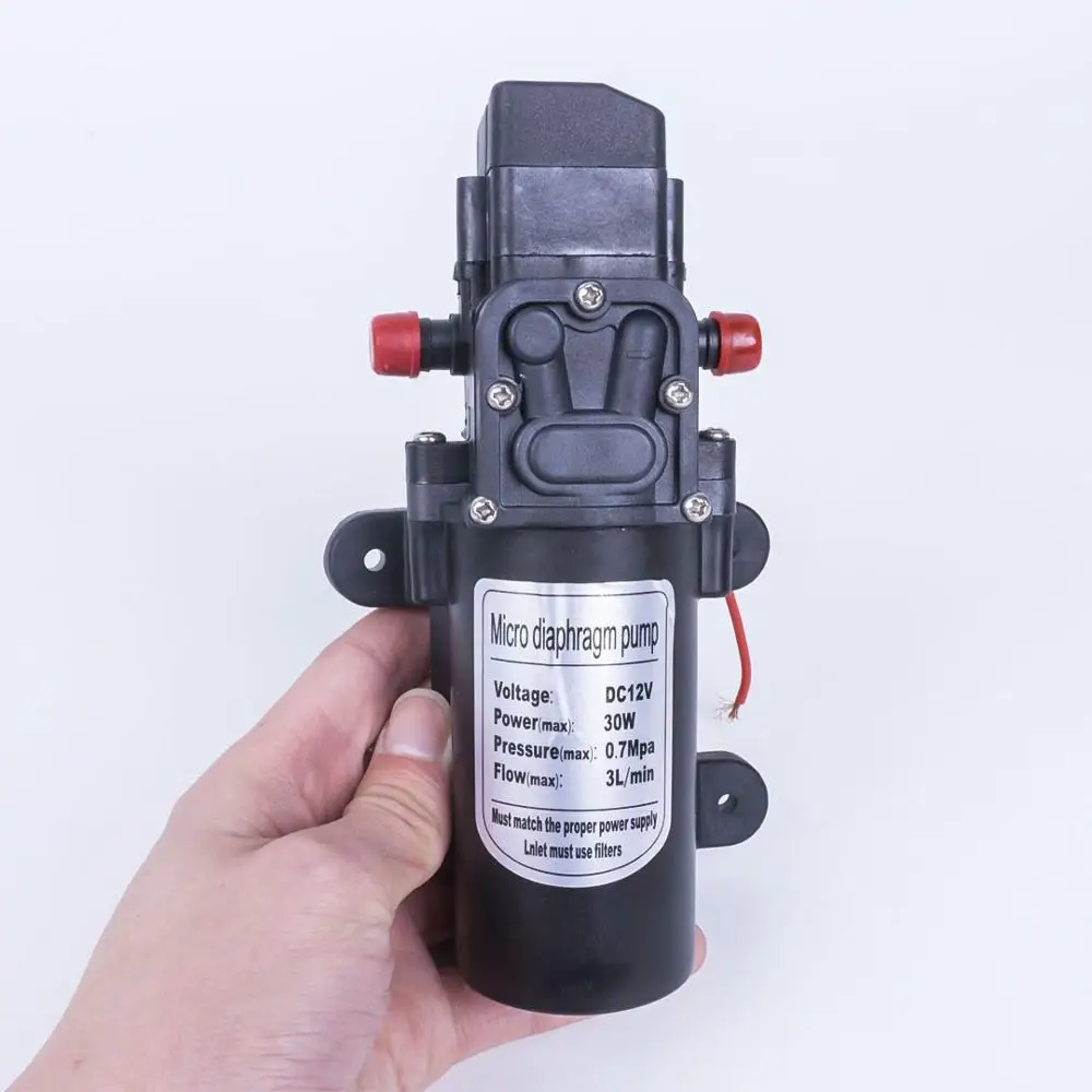 Насос водяной 12 В 130 фунтов на квадратный дюйм 30 Вт 3 л/мин | Обустройство дома