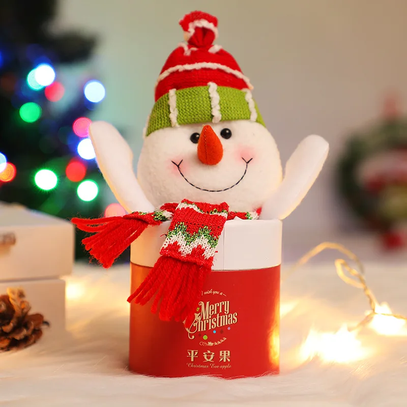 День Нового года конфеты для рождественской вечеринки коробка подарочная