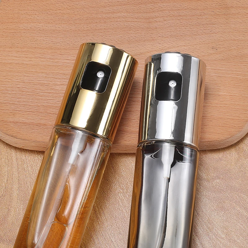 

Red 100ML BBQ Baking Olive Oil Spray Bottle Kitchen Supplies Glass Bottle Barbecue Cooking Seasoning Oil Pot Sprayer Dropship