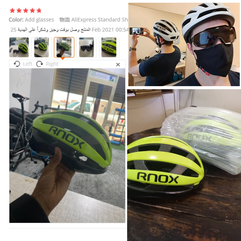 

New RNOX Cycling Helmet Men Women ultralight Lightweight Octal black mtb mountain road bike helmet 55-61cm Racing bike equipment