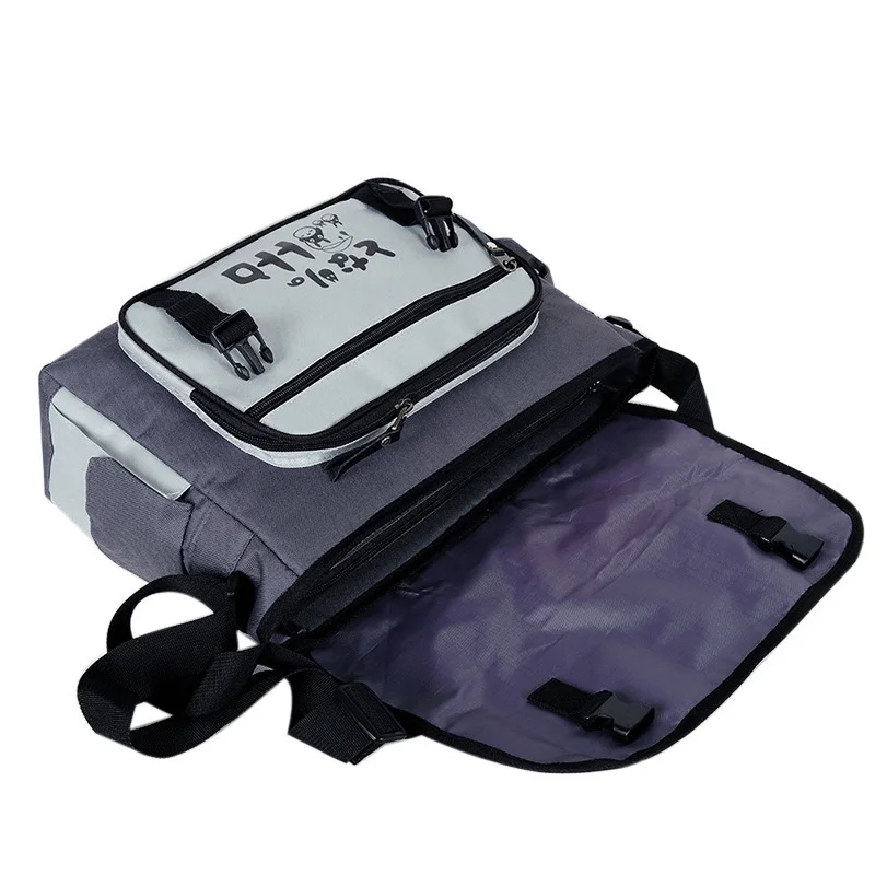 Холщовая сумка-мессенджер в стиле аниме Totoro сумка на плечо с принтом для