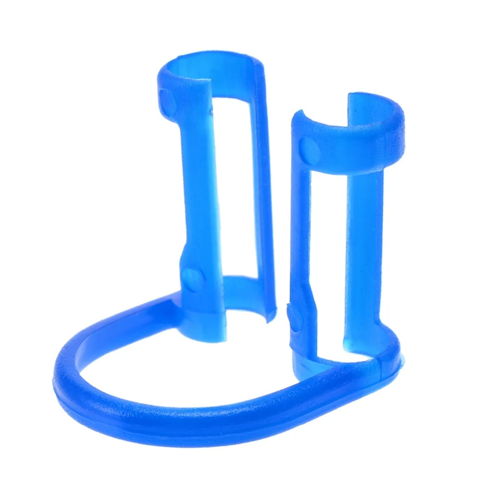 

20pcs/set Durable Blue Disposable Cotton Roll Holder Clip Plastic Dental Dentist Clinic Holder Set