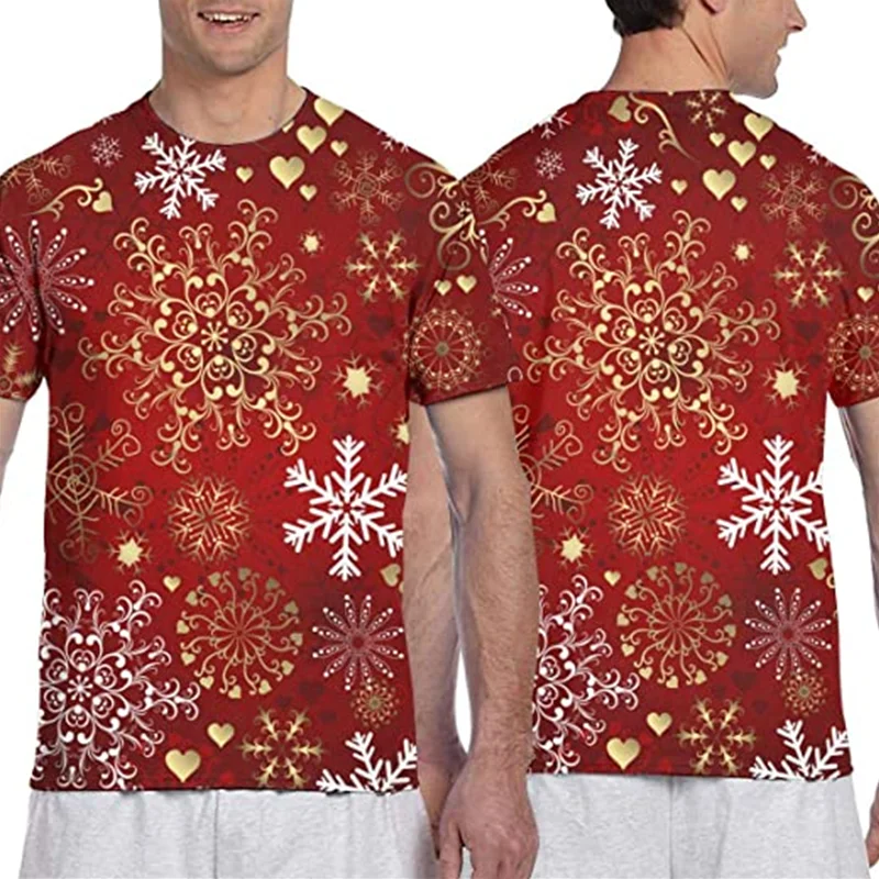 

Mens Unique 3D Double-Sided Stylish T Shirt retro t shirt harajuku