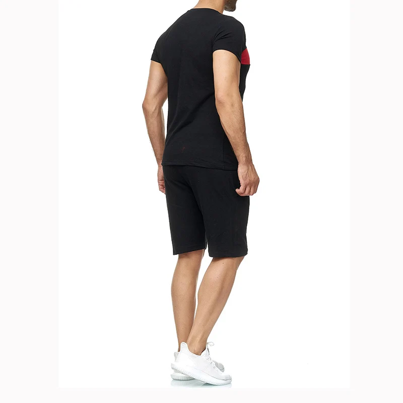 

2021 New Dji Mavic Pilot Summer Mens Printing T-shirt Shorts Short-sleeved Suit Sportswear Male Fashion Sports Pants Suit