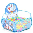 Складная детская игровая палатка, портативная детская палатка, домик, игрушка со стреляющей баскетбольной корзиной, Спортивная палатка для океанских мячей