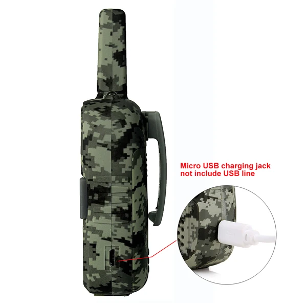 RETEVIS 2 шт. RT33 мини иди и болтай Walkie Talkie для детей приемник Hf Радио 0 5 Вт PMR FRS/GMRS 8/22CH VOX