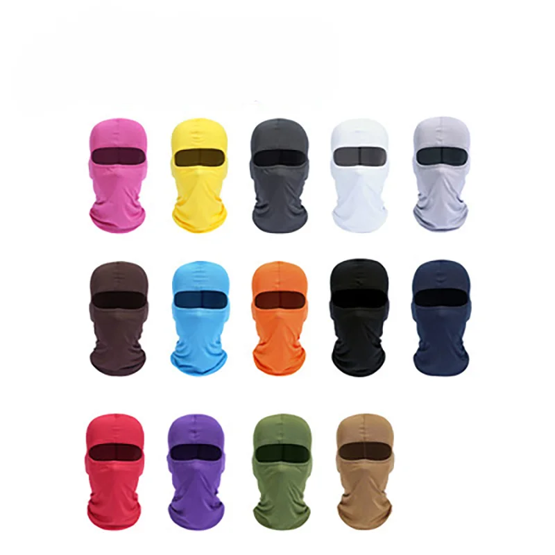 

Outdoor Riding Sports Sunscreen Headgear Mask Motorcycle Windproof CSGO Anti-terrorism Lycra Masked Headgear Riding Equipment