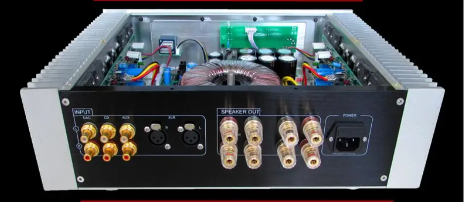 Фото EA80 класс A усилитель высокой мощности 80 Вт * 2 hifi усилитель мощности №3