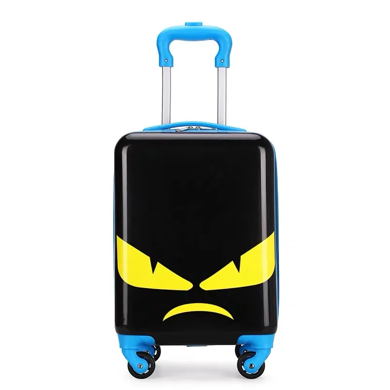 Cartoon Suitcase 18,5 дюймов детский мультяшный чемодан на колесиках, детская тележка на колесиках для багажа компьютера, для девочек, чемодан для путешествий, милый багаж для детей - Цвет: Cartoon Suitcase