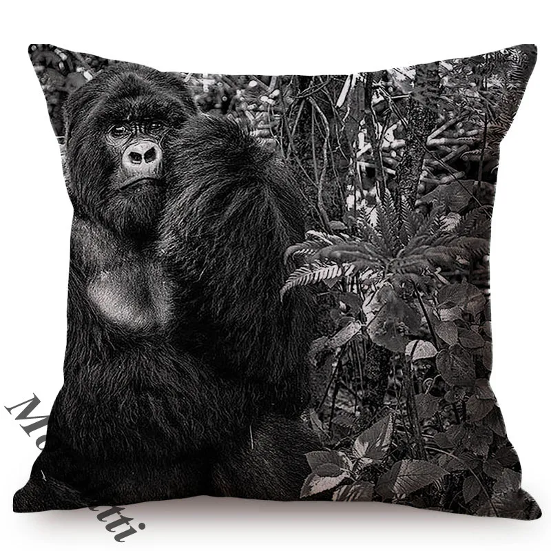 Африка животное жизнь пейзаж черно-белый фотография Искусство украшение дома