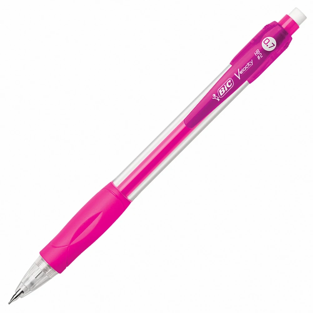 Карандаш механический BIC &quotVelocity" 0 7 мм корпус ассорти резиновый грип ластик